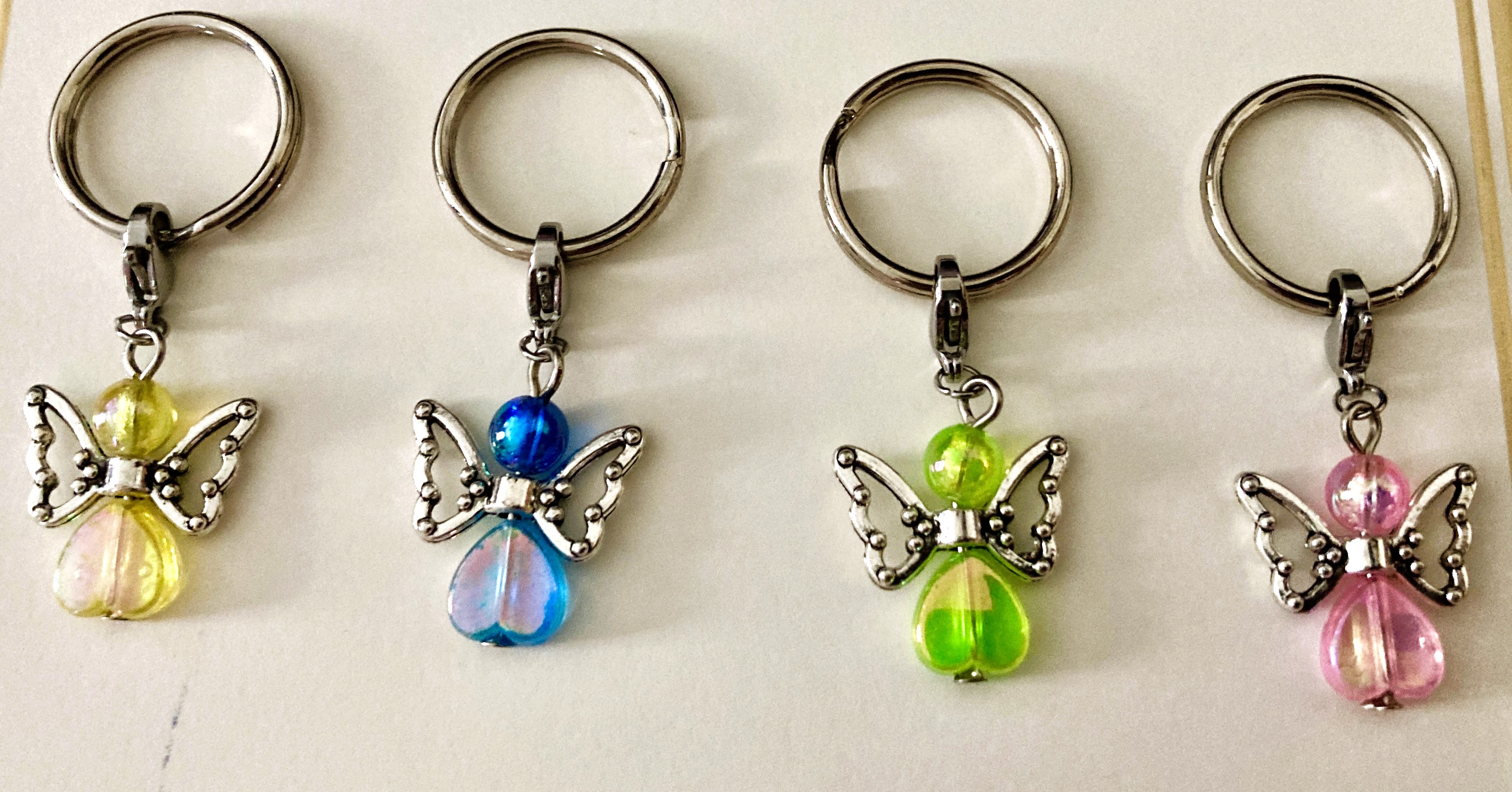 4 Angel Keychains